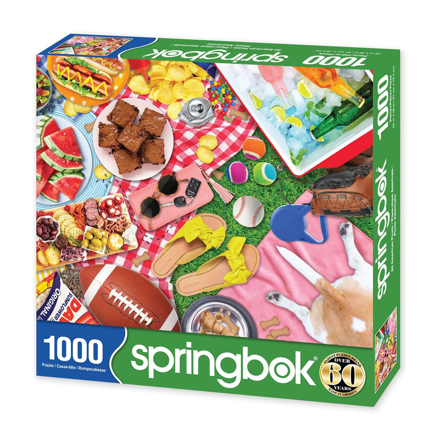 Amazon | Springbok's 1000ピース ジグソーパズル オールアメリカン